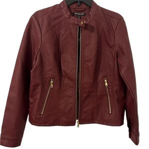 Baccini Women's Jacket  Medium Burgundy